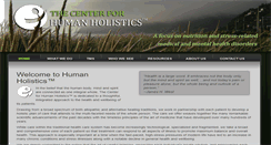 Desktop Screenshot of humanholistics.com